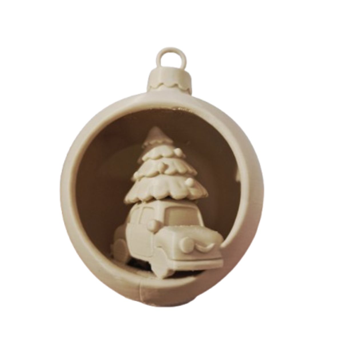 GENERICO - Adorno para el árbol de Navidad- Auto Navideño