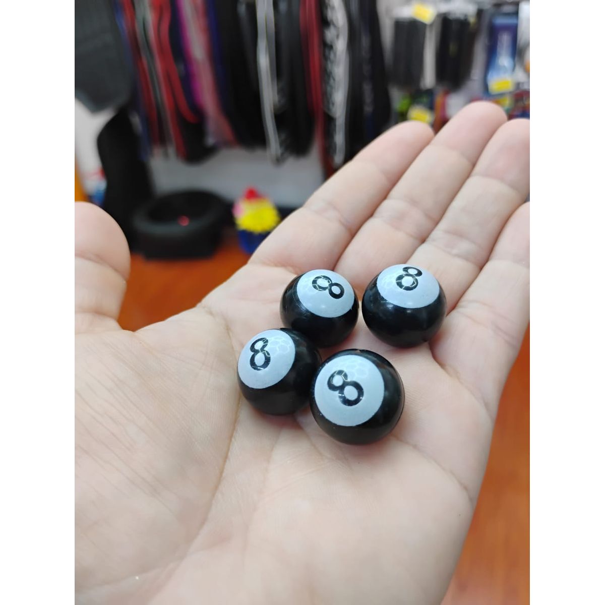 GENERICO - *Set de 4 Tapas de Válvulas Universal Tuning BOLA 8