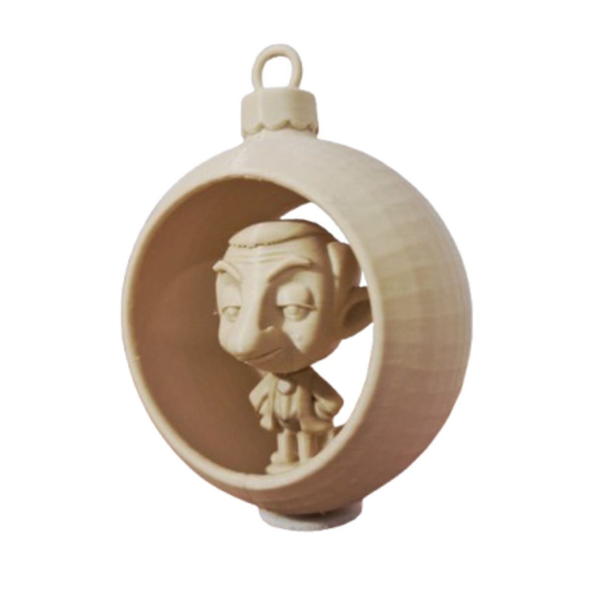 GENERICO - Adorno para el árbol de Navidad- Mr Bean Navideño