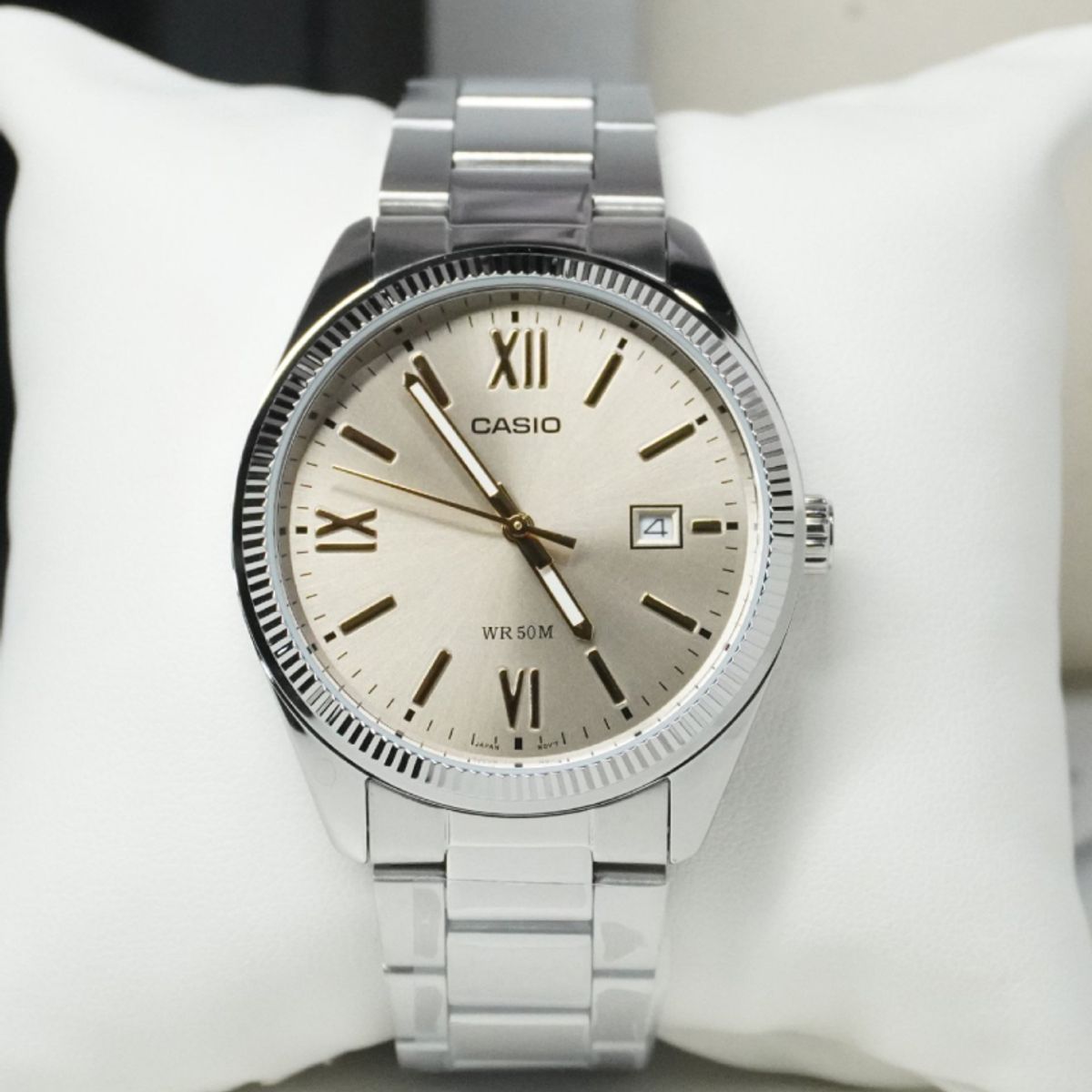 CASIO - RELOJ CASIO MTP1302DD-9AV HOMBRE ANALOGO ACERO WR50M