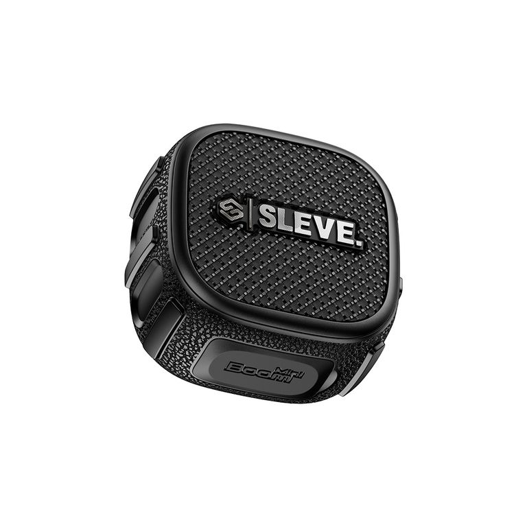 Parlante Bluetooth Boom Mini Portatil IPX5 Gps Auracast Multiconexion App Customax 6h Negro