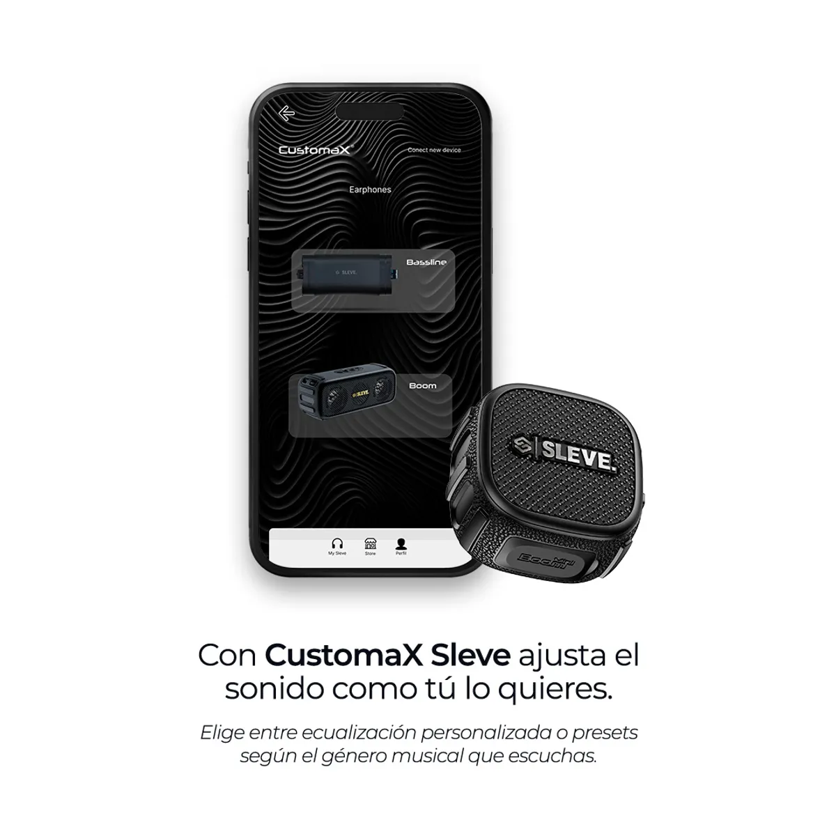 SLEVE - Parlante Bluetooth Sleve Boom Mini