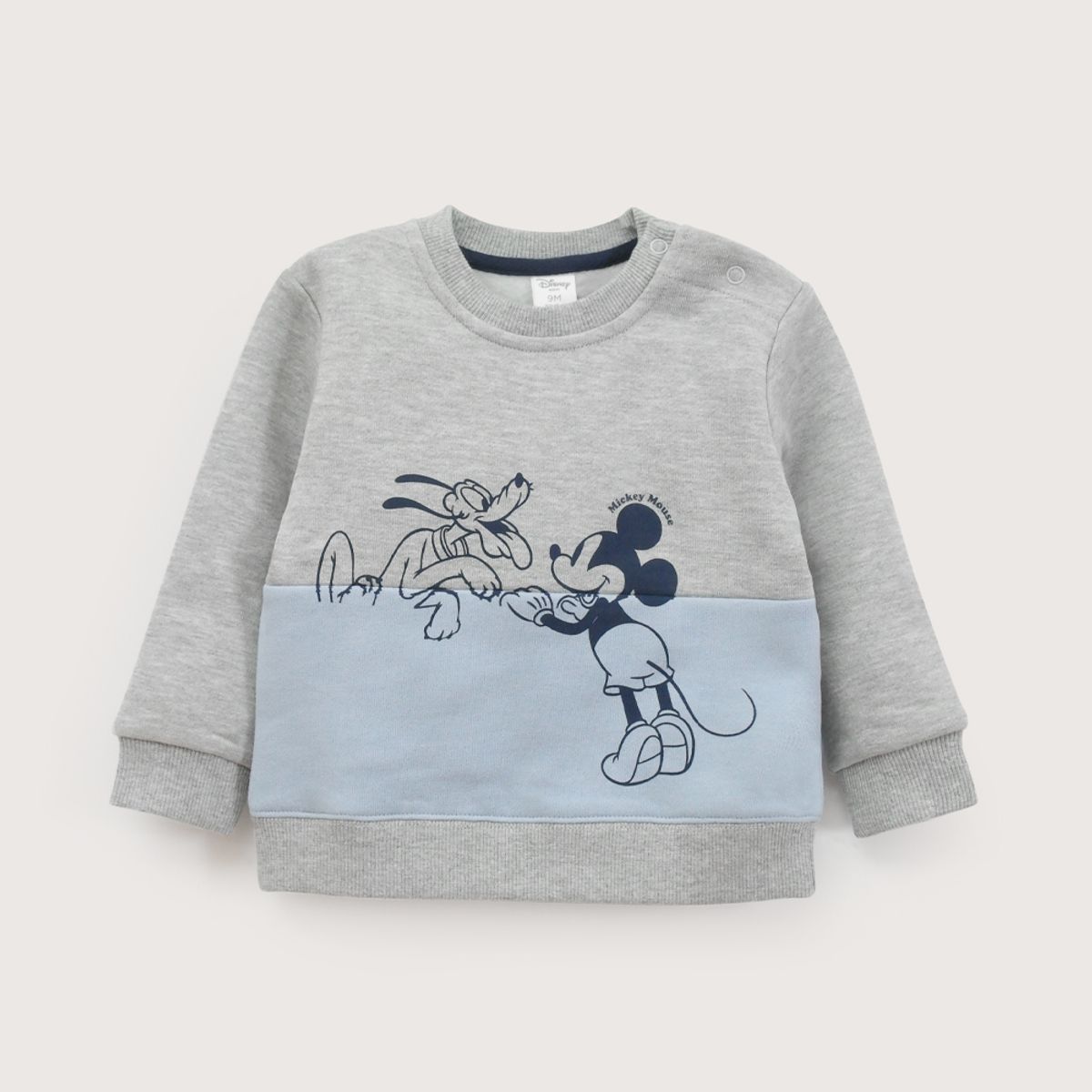 OPALINE - Poleron Infant Niño Gris Disney