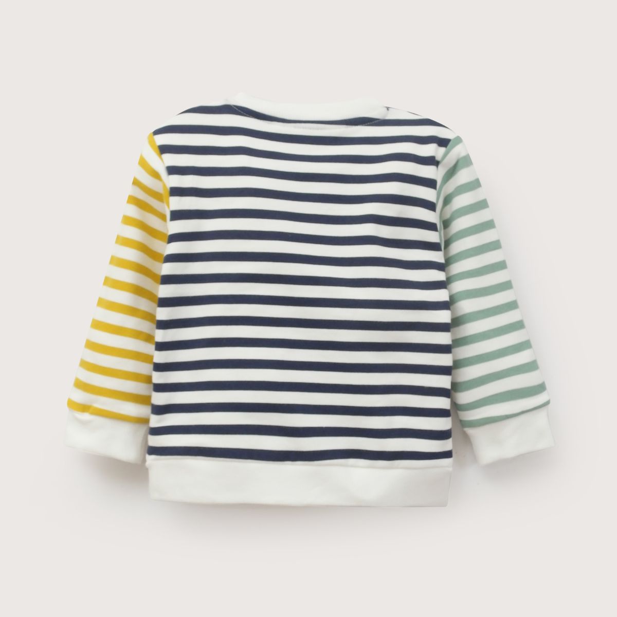 OPALINE - Poleron Infant Niño Azul Con Lineas