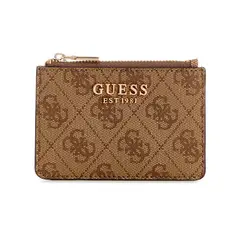 GUESS - Monedero Mujer Laurel Ii Slg Credit Card Case Café Claro