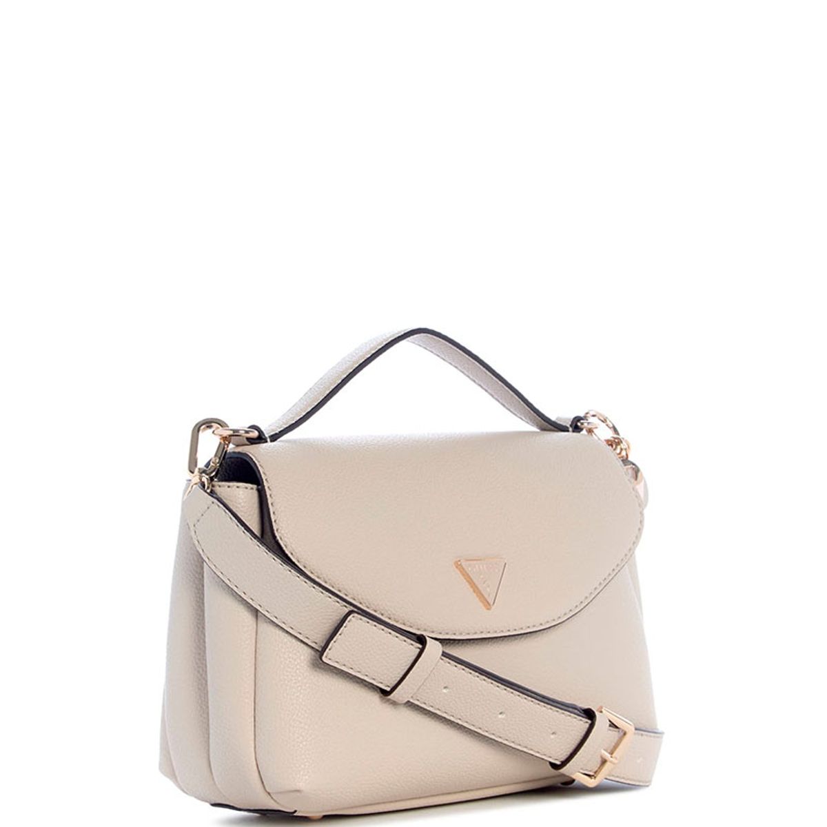 GUESS - Cartera Mujer Evie Handle Flap Gris Guess