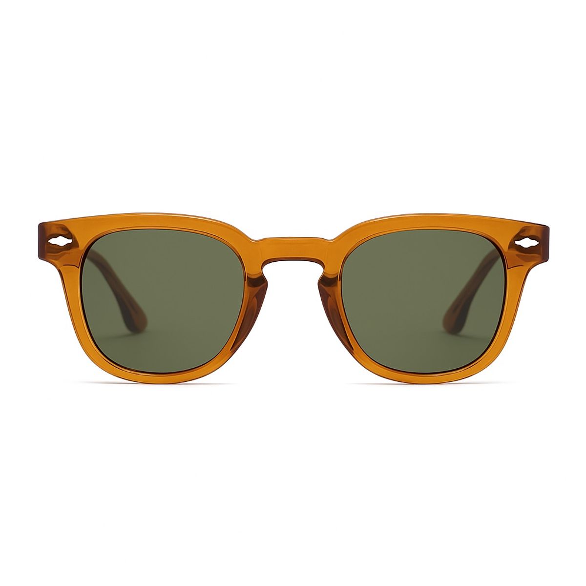 GENERICO - Lentes De Sol Sh509268 Remaches Cuadrado Unisex Tr90 Uv400