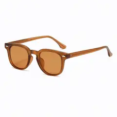 GENERICO - Lentes De Sol Sh509268 Remaches Cuadrado Unisex Tr90 Uv400