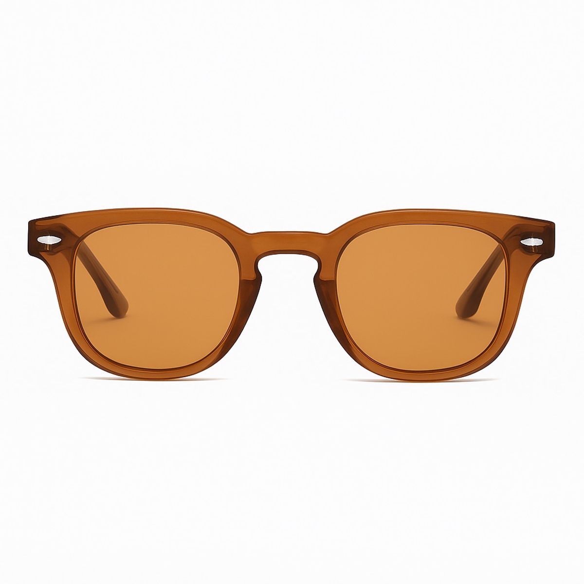 GENERICO - Lentes De Sol Sh509268 Remaches Cuadrado Unisex Tr90 Uv400