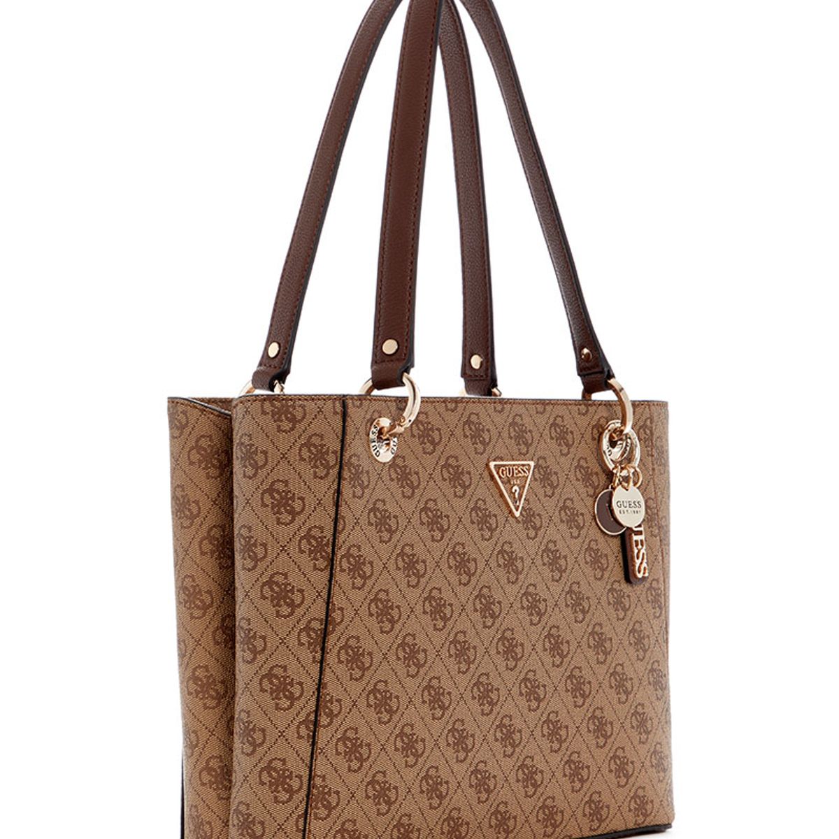 GUESS - Cartera Noelle Ii Small Tote Marrón