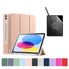 GENERICO - Funda Más Lámina PaperLike Para Galaxy Tab A11 Plus / A9 Plus 11 " - Rose Gold
