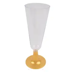 GENERICO - Set 6 Copas de Plástico Champagne Vino Copa De Coctel