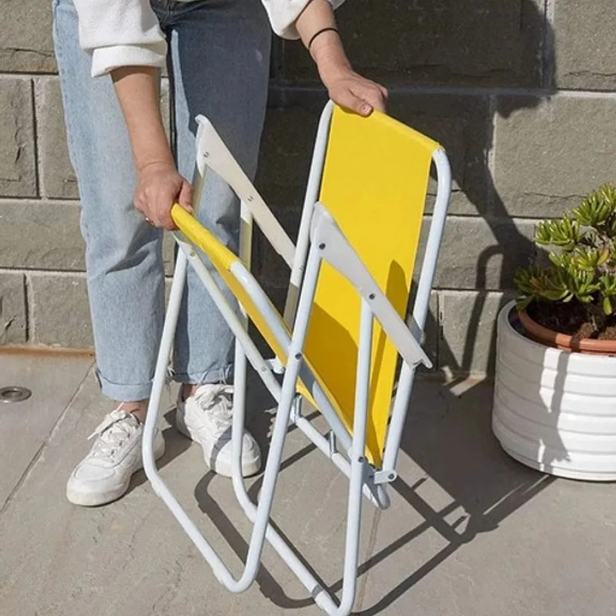 GENERICO - SILLAS PLAYERAS PARA  ADULTOS PLEGABLES CON HERMOSOS COLORES