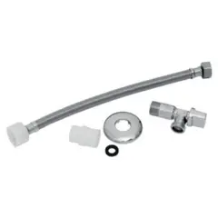 STRETTO - Set llave angular 1/2x1/2" + flexible 35cm