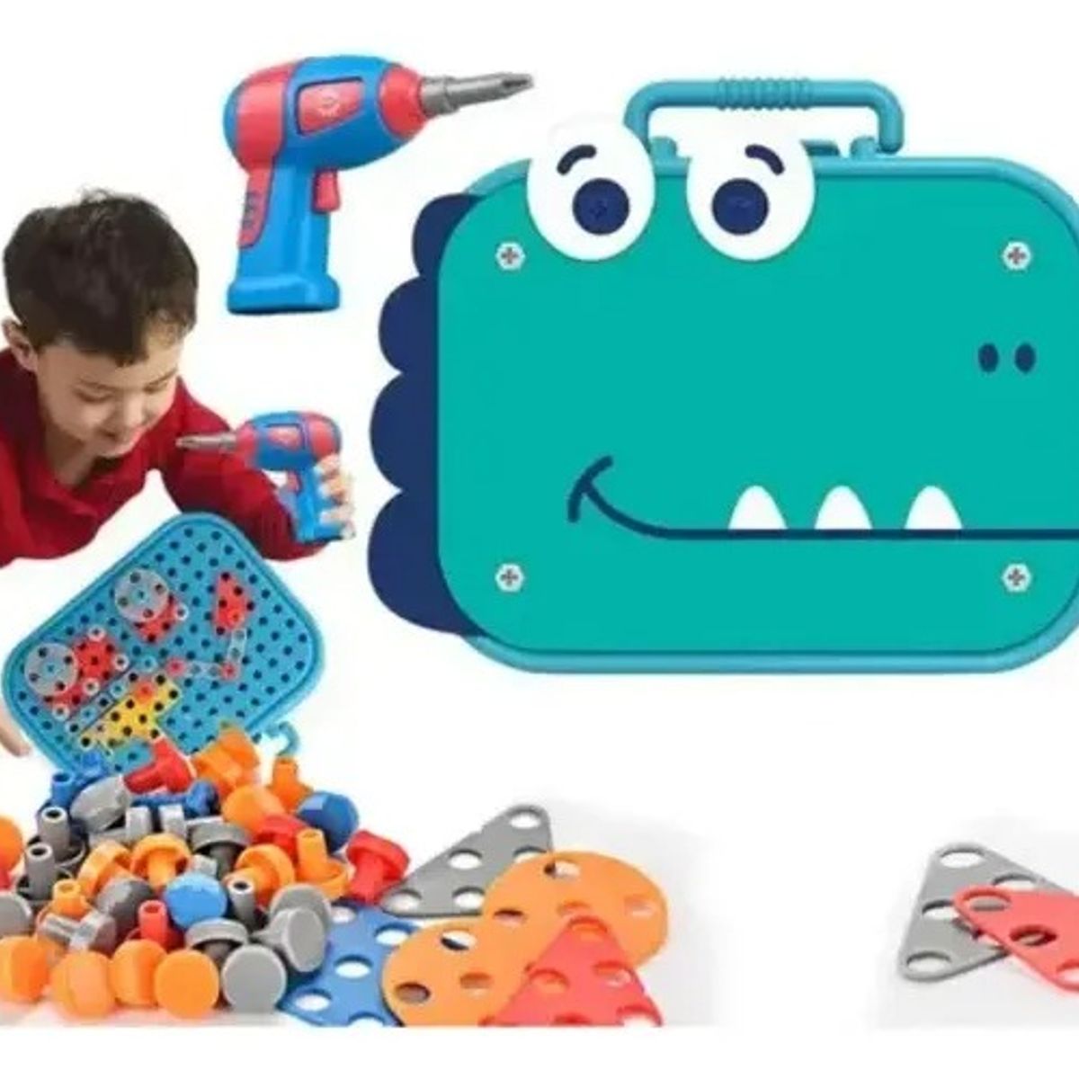 GENERICO - Juguete Puzzles 2d 3d Herramienta Tornillos Taladro