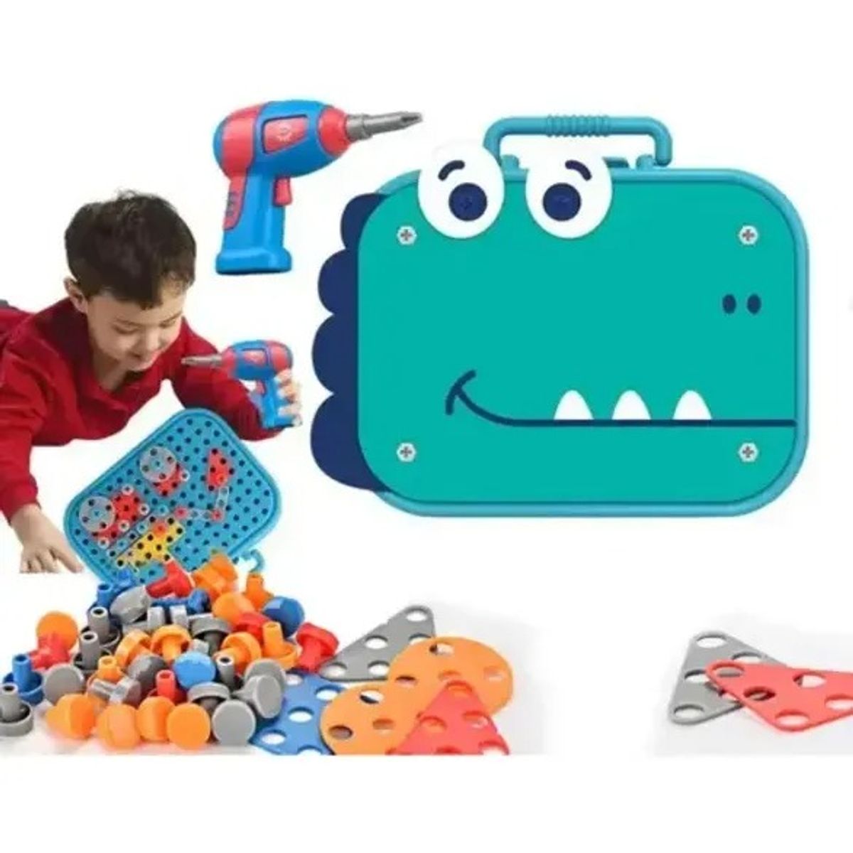 GENERICO - Juguete Puzzles 2d 3d Herramienta Tornillos Taladro