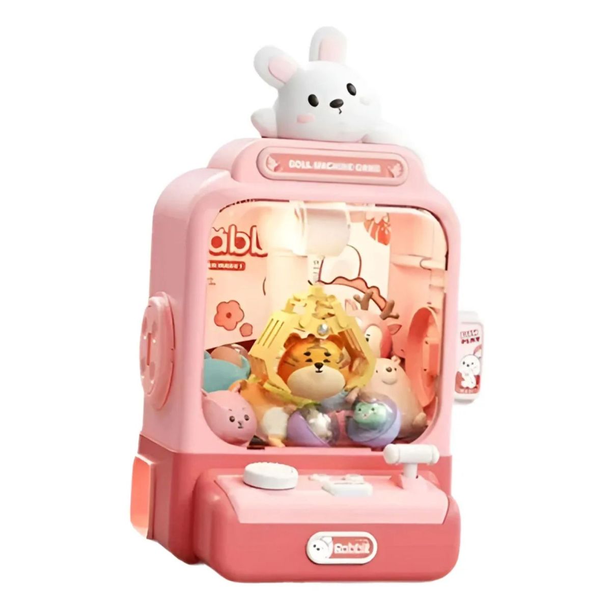 GENERICO - Mini Maquina Saca Peluches Y Juguetes Niño Conejo