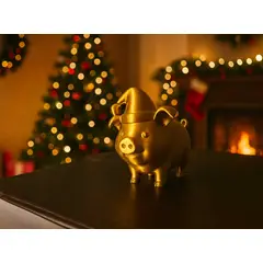 GENERICO - Figura decorativa de cerdo