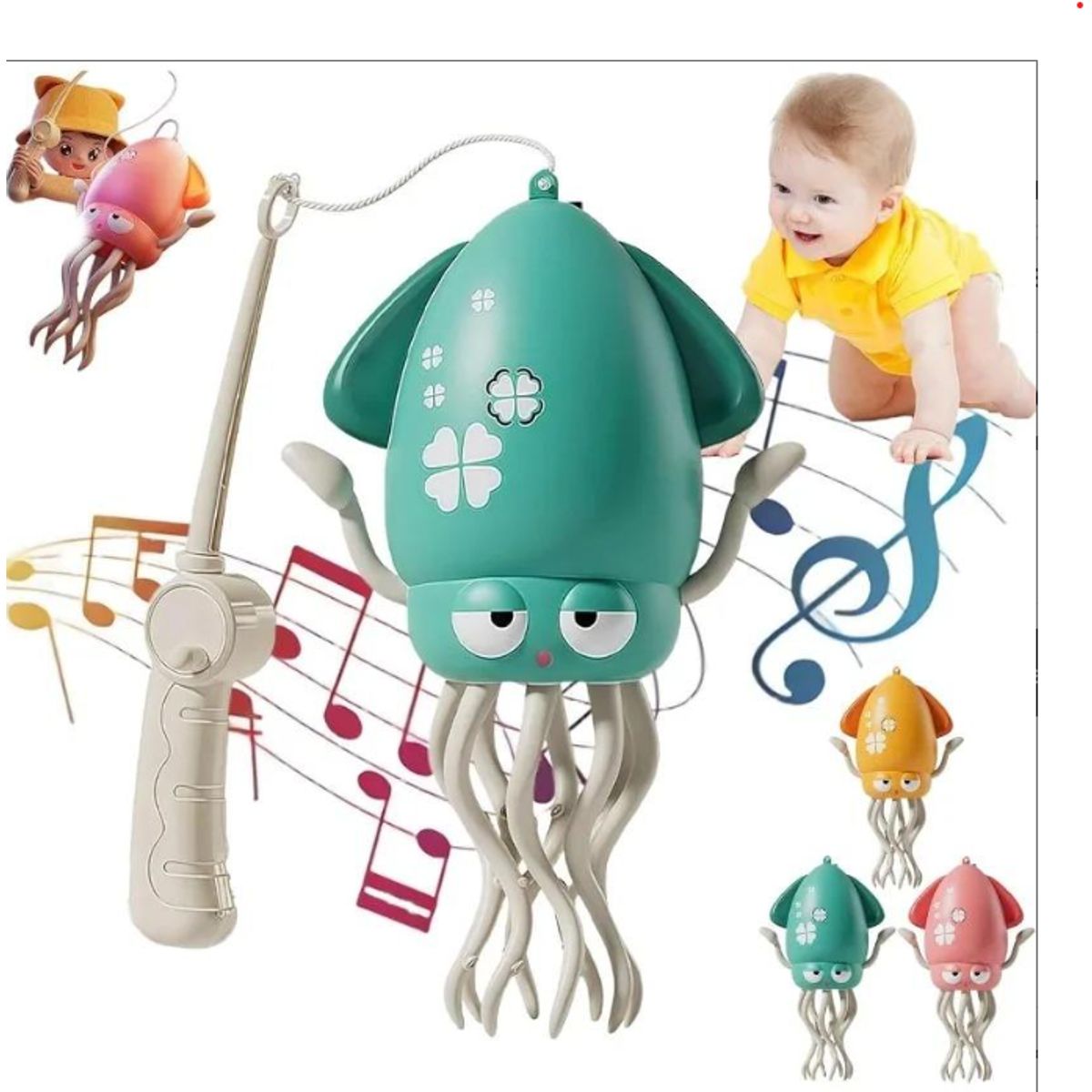 GENERICO - Pulpo Interactivo Bailarín Evita Obstáculos Gestos Niños