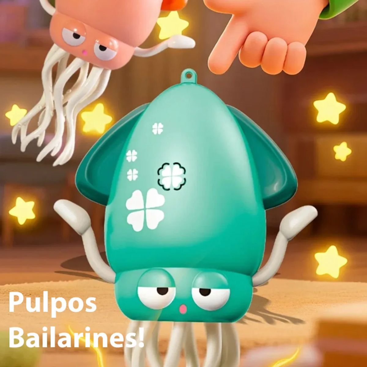 GENERICO - Pulpo Interactivo Bailarín Evita Obstáculos Gestos Niños