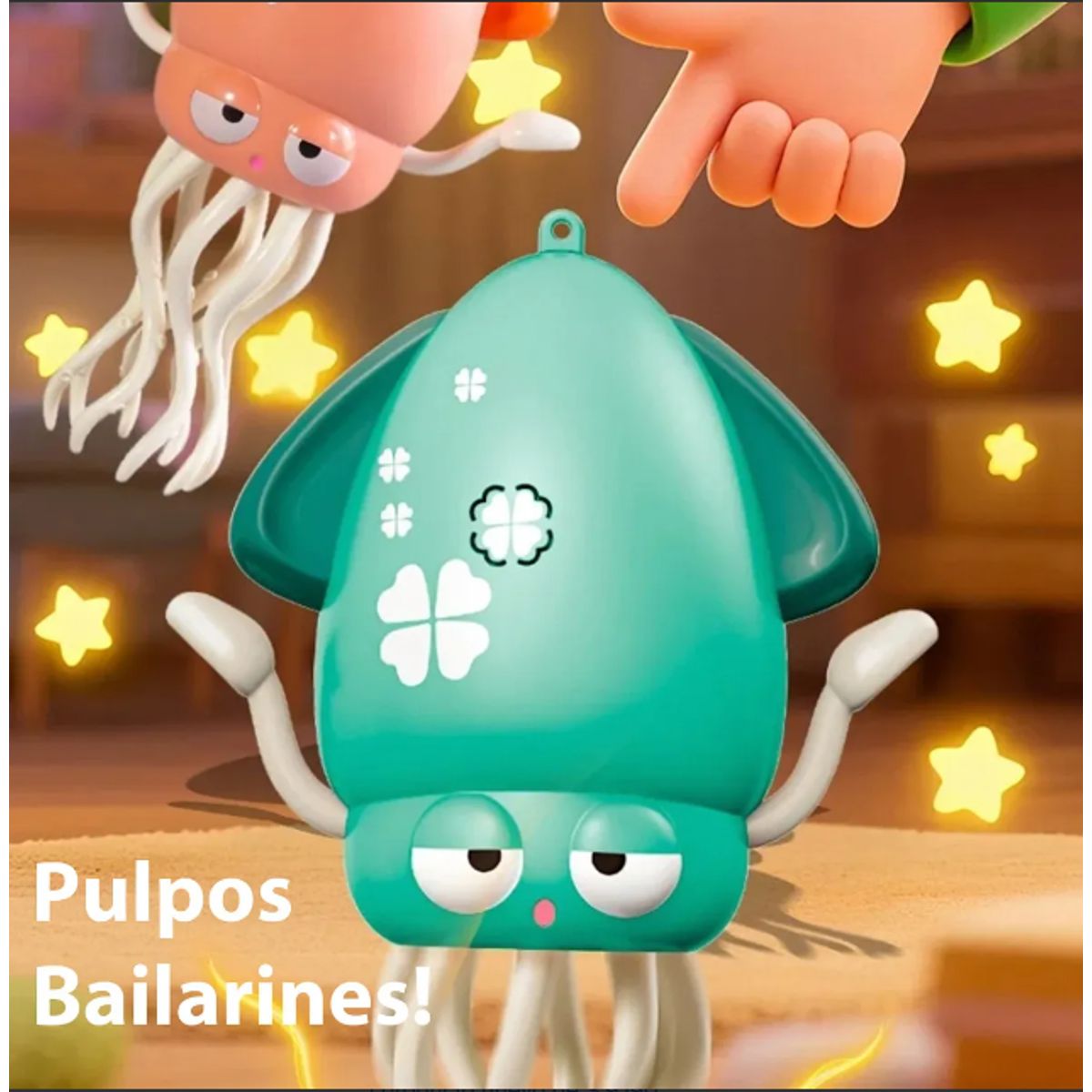 GENERICO - Pulpo Interactivo Bailarín Evita Obstáculos Gestos Niños