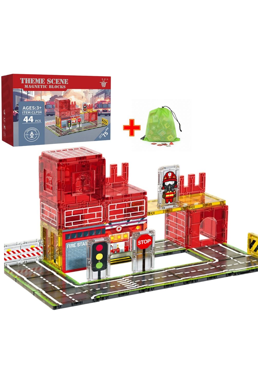 Bloques De Construcción Magnéticos Para Niños – 100 Piezas – Juguete STEM Montessori 3 Años