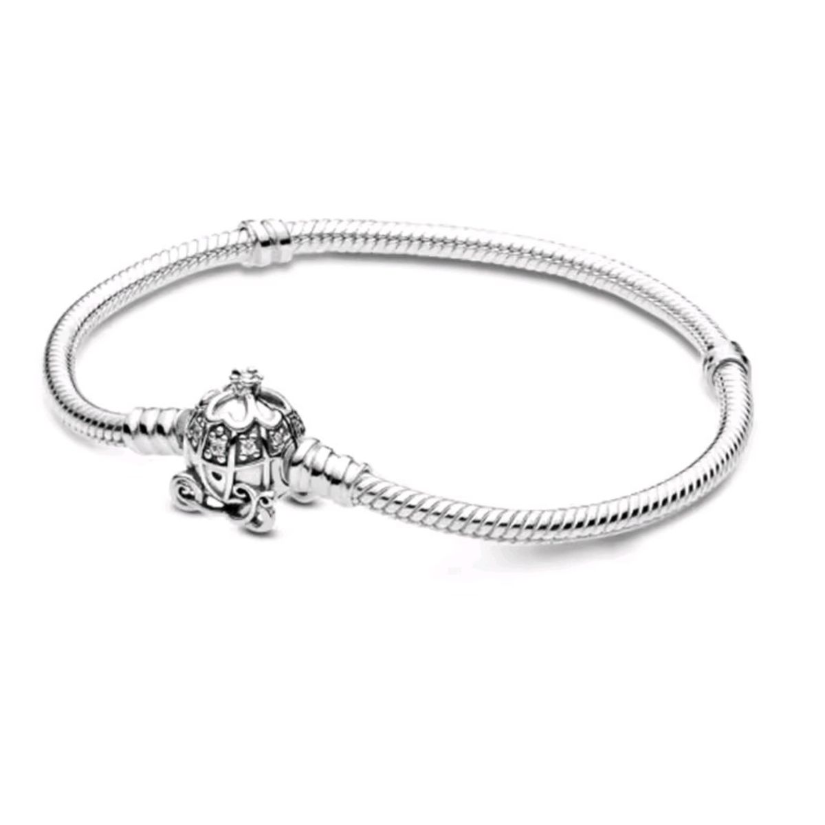 GENERICO - Pulsera Carroza de Princesa enchapada en Plata 925