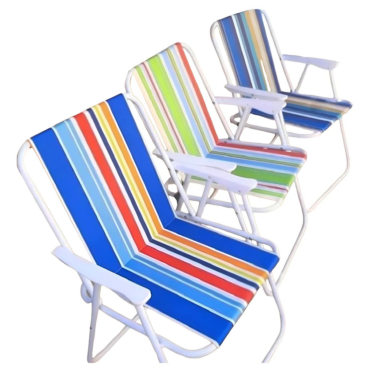 GENERICO - Sillas De Playa Plegable Sillas De Camping Plegables