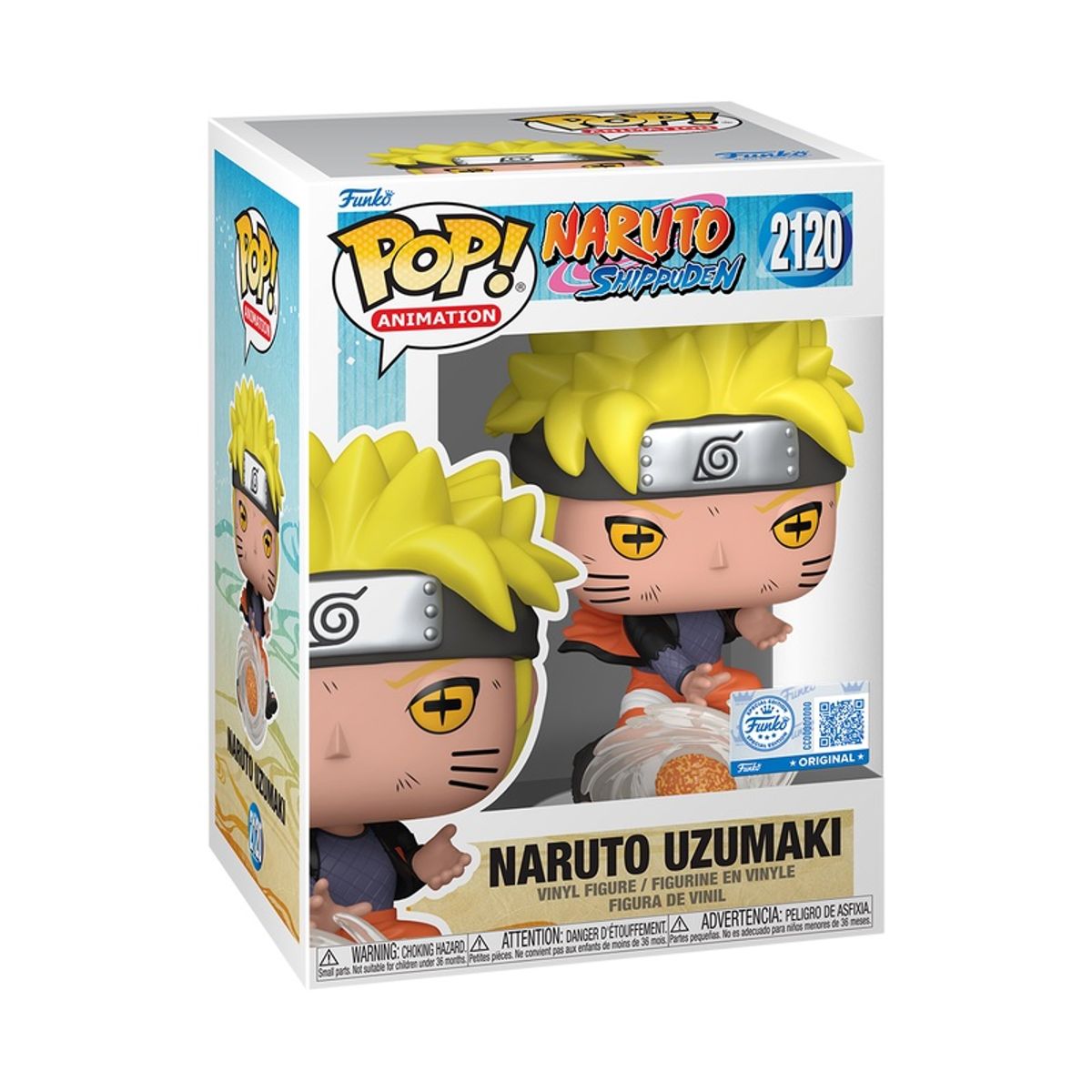 FUNKO - Funko Pop Naruto Uzumaki 2120 + Protector