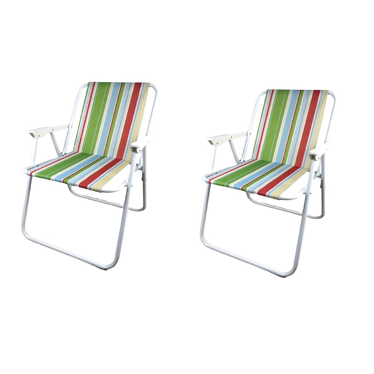 GENERICO - Pack 2 Sillas De Playa Plegable Sillas De Camping Plegables