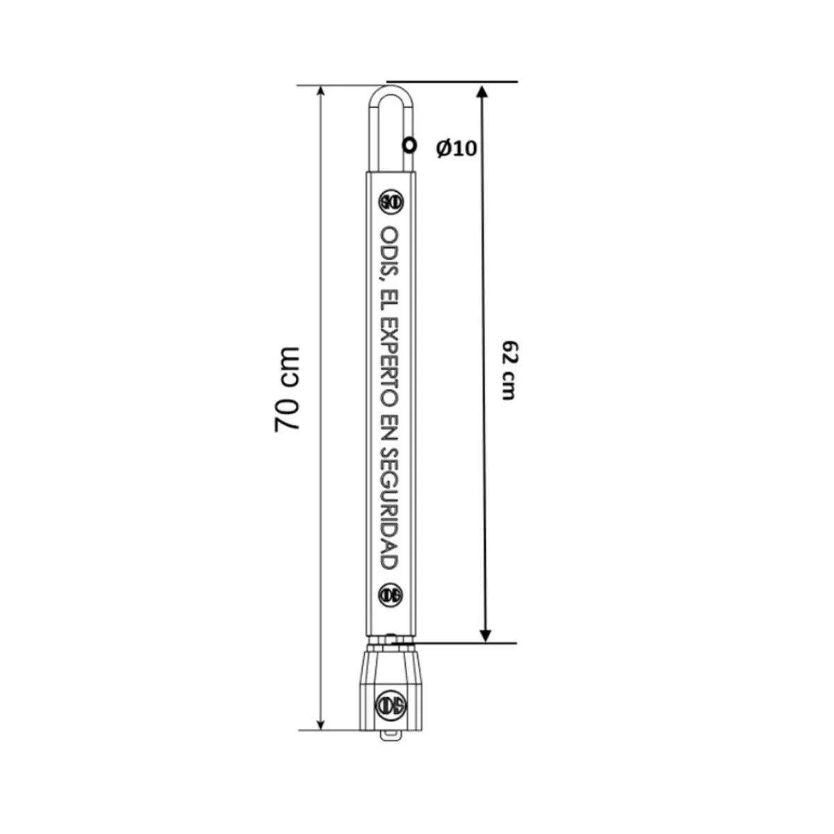 ODIS - Traba Volante Vehículo Para Cinturón W4200 Odis