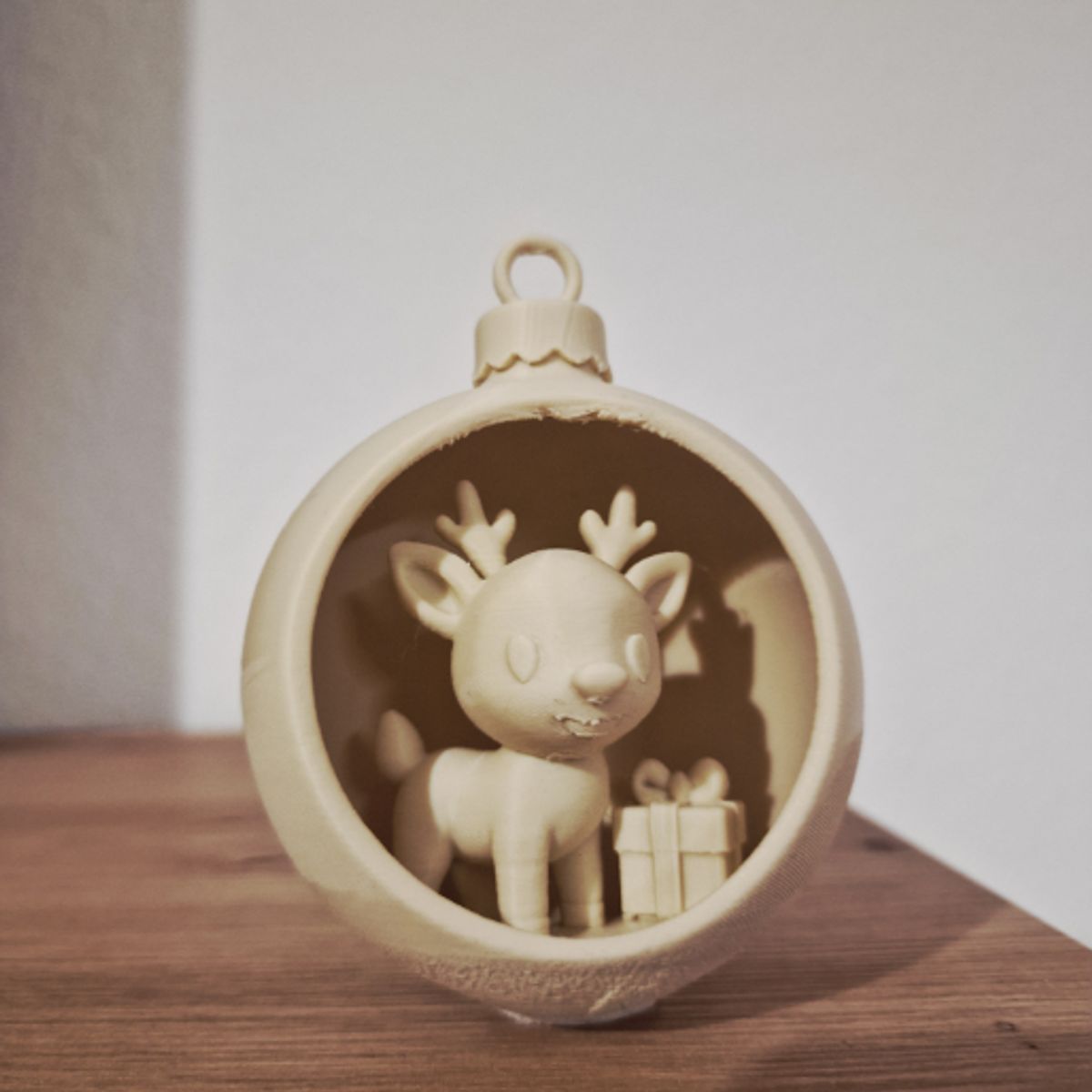 GENERICO - Adorno para el árbol de Navidad- Ciervo Navideño