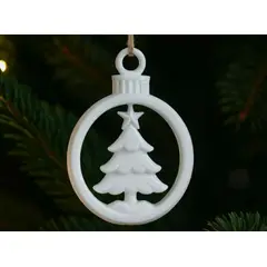 GENERICO - Bola de Navidad con Árbol de Navidad