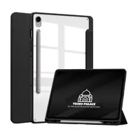 Funda Smart Cover Clear Para Galaxy Tab S11-S10Lite-S10fe-S9-S9Fe - Negro