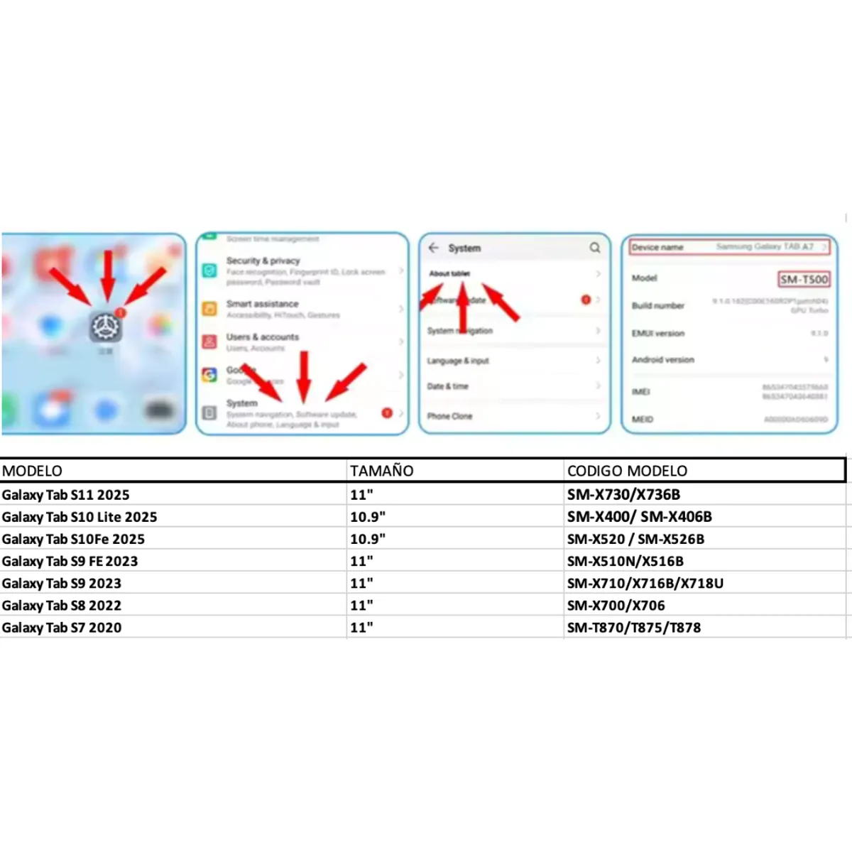 TECNOPALACE - Funda Smart Cover Clear Para Galaxy Tab S11-S10Lite-S10fe-S9-S9Fe - Celeste