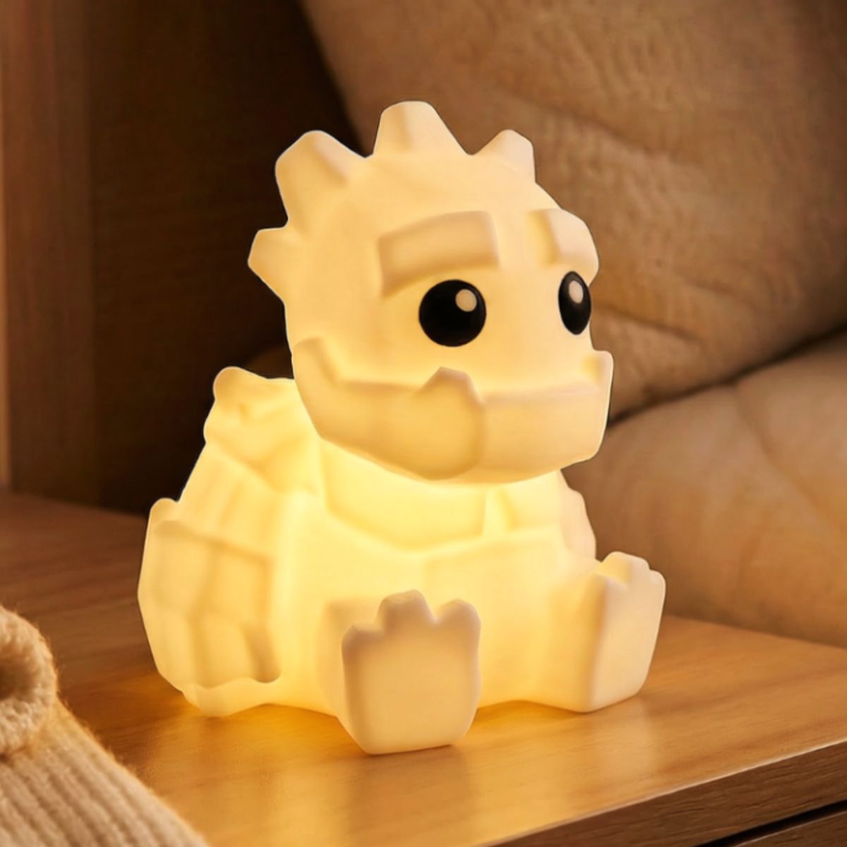 GENERICO - Portavelas LED con forma de Golem