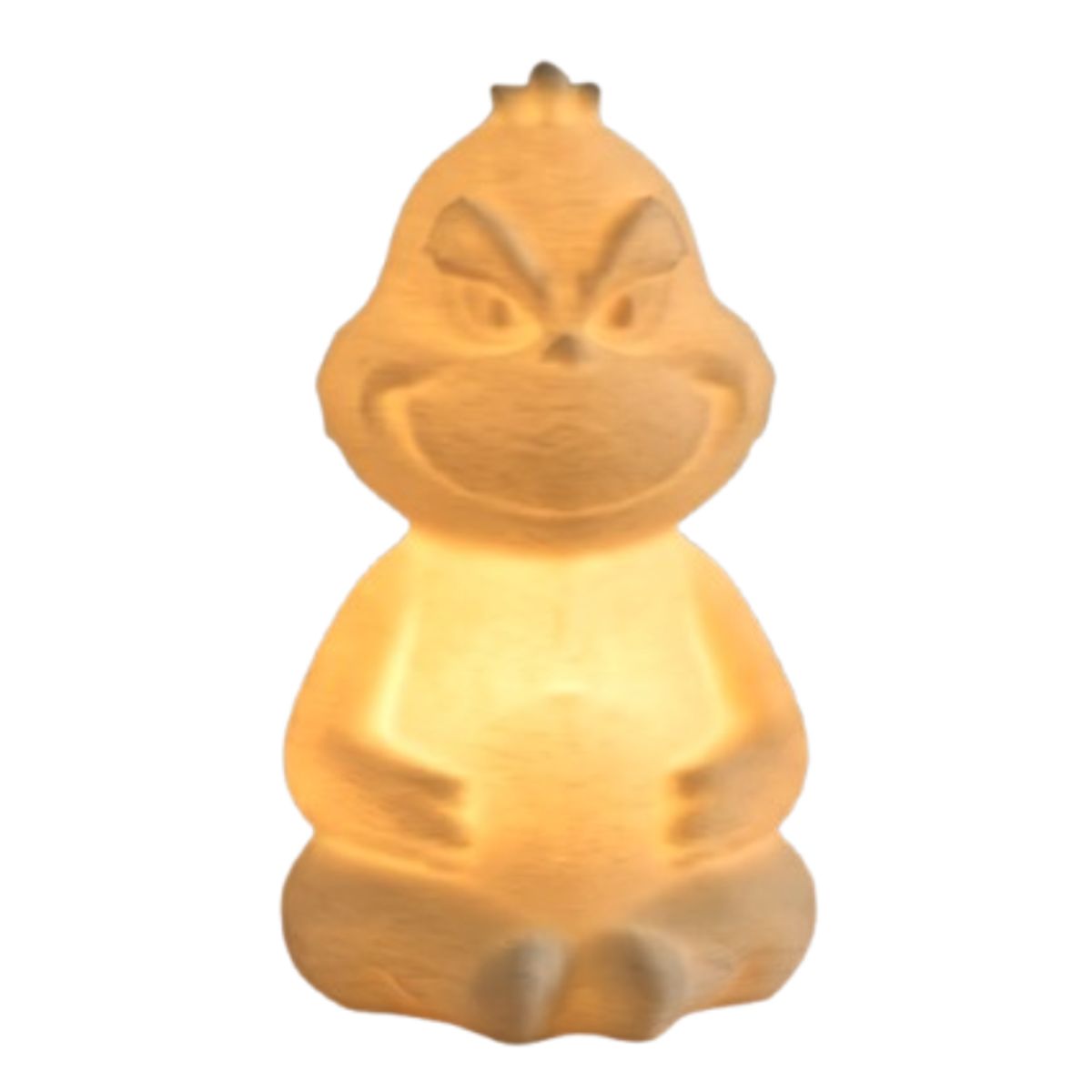 GENERICO - Portavelas LED con forma de Grinch