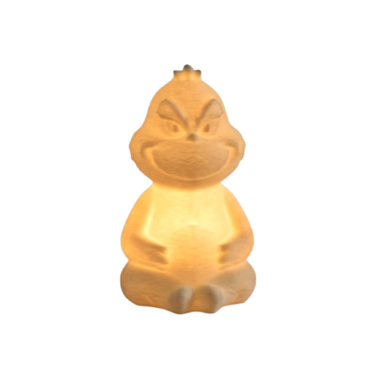 GENERICO - Portavelas LED con forma de Grinch