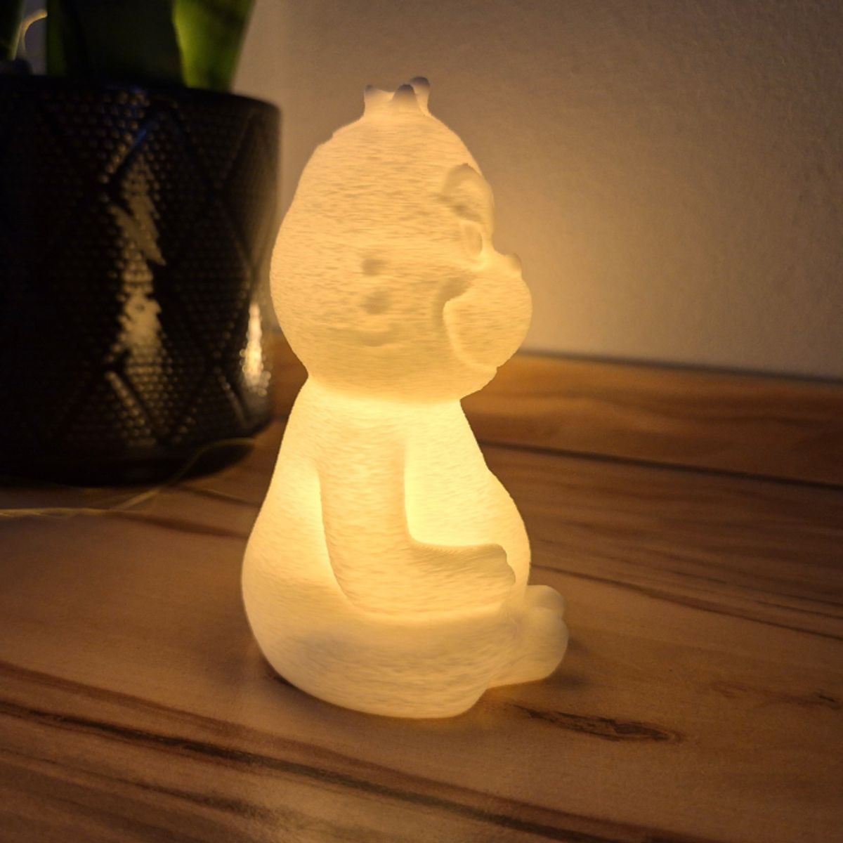 GENERICO - Portavelas LED con forma de Grinch