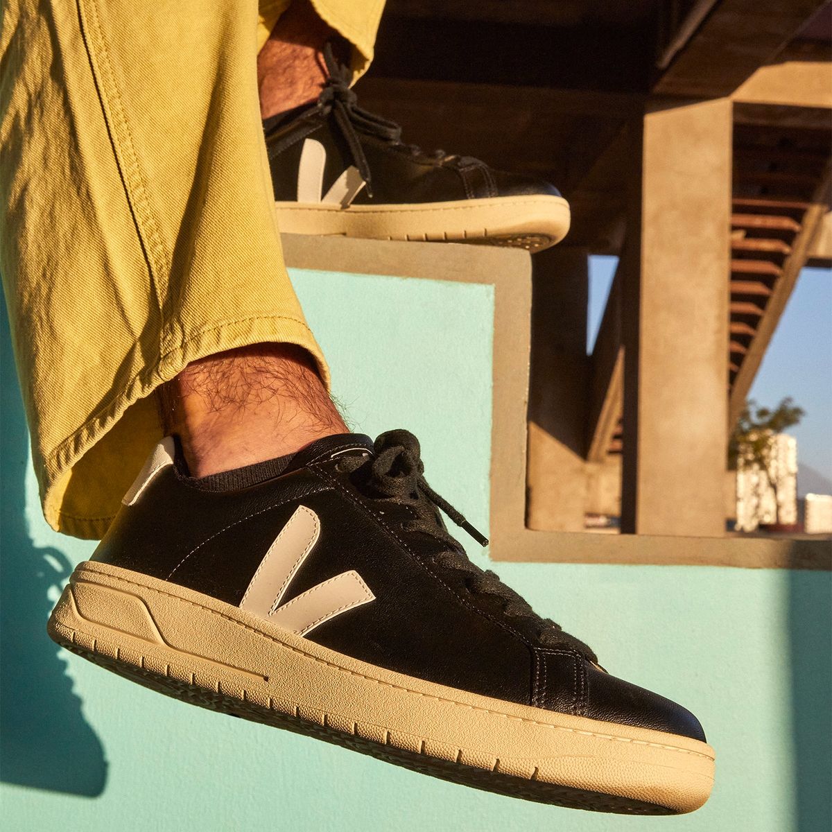 VEJA - Veja Zapatilla urbana hombre negro