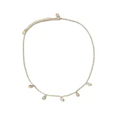 GENERICO - Collar Corazones Cristalinos