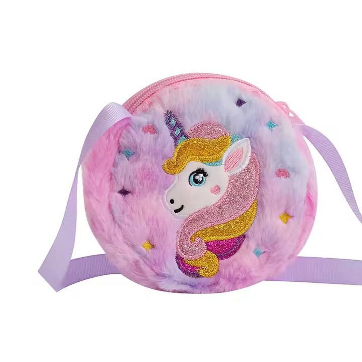 GENERICO - Cartera pequeña linda suave 13.5 x 13.5cm para niña