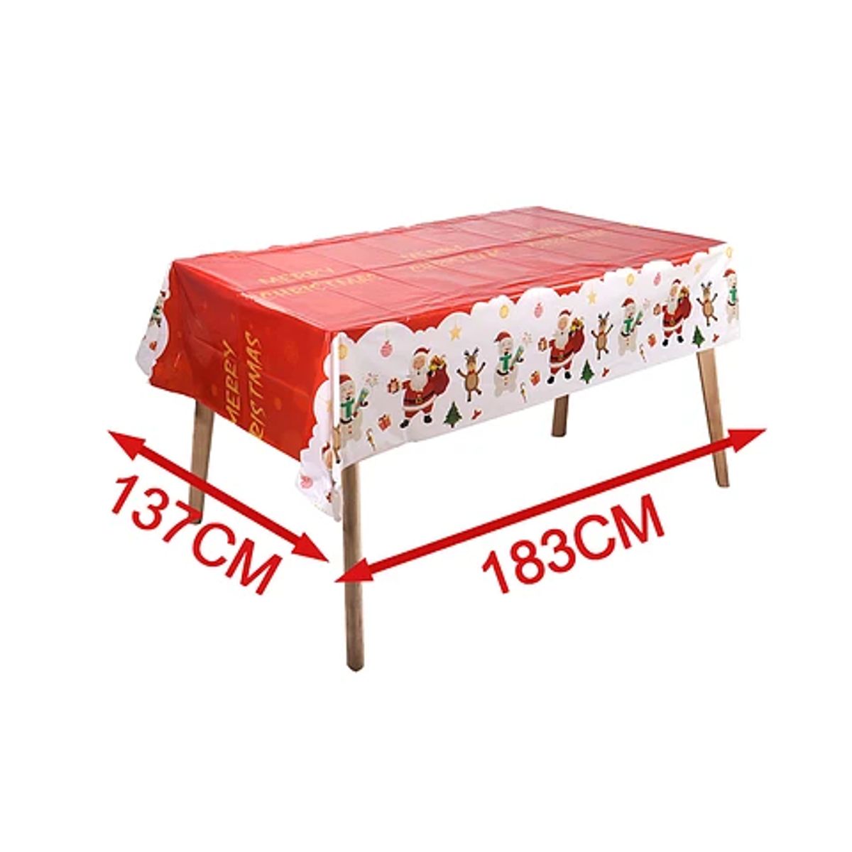 GENERICO - Mantel navideño 137x183cm