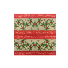 GENERICO - Servilletas de papel navideño 33x33cm 16pcs