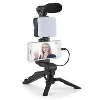 Kit De Grabacion Con Microfono Tripode