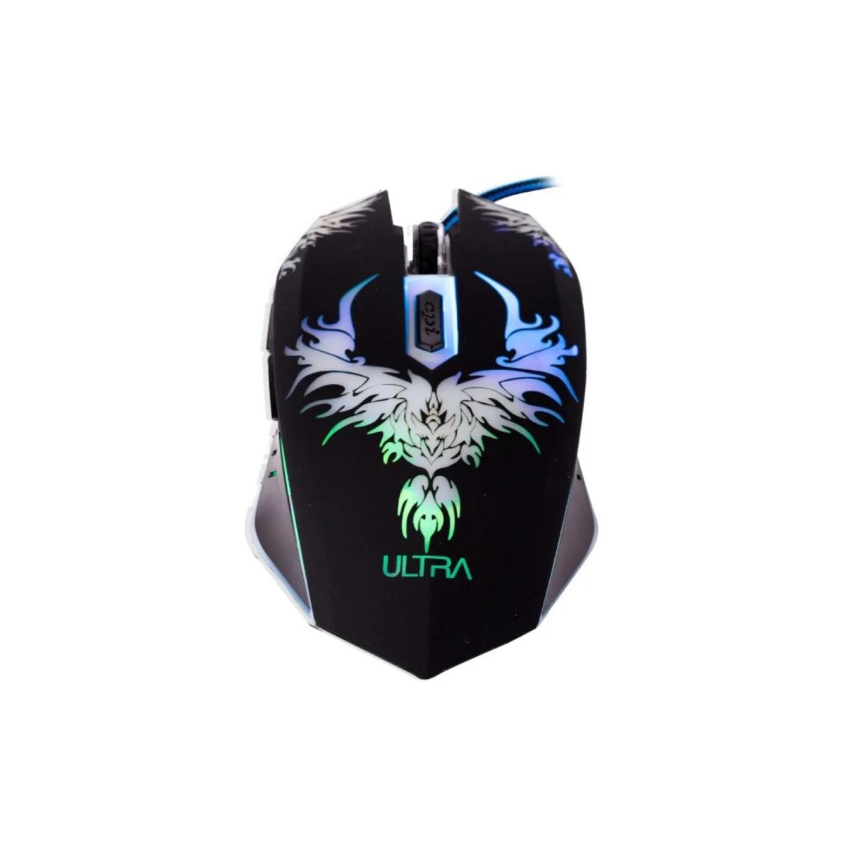 ULTRA - Mouse Gamer Alambrico USB Ergonomico 2400DPI RGB X8 Ultra