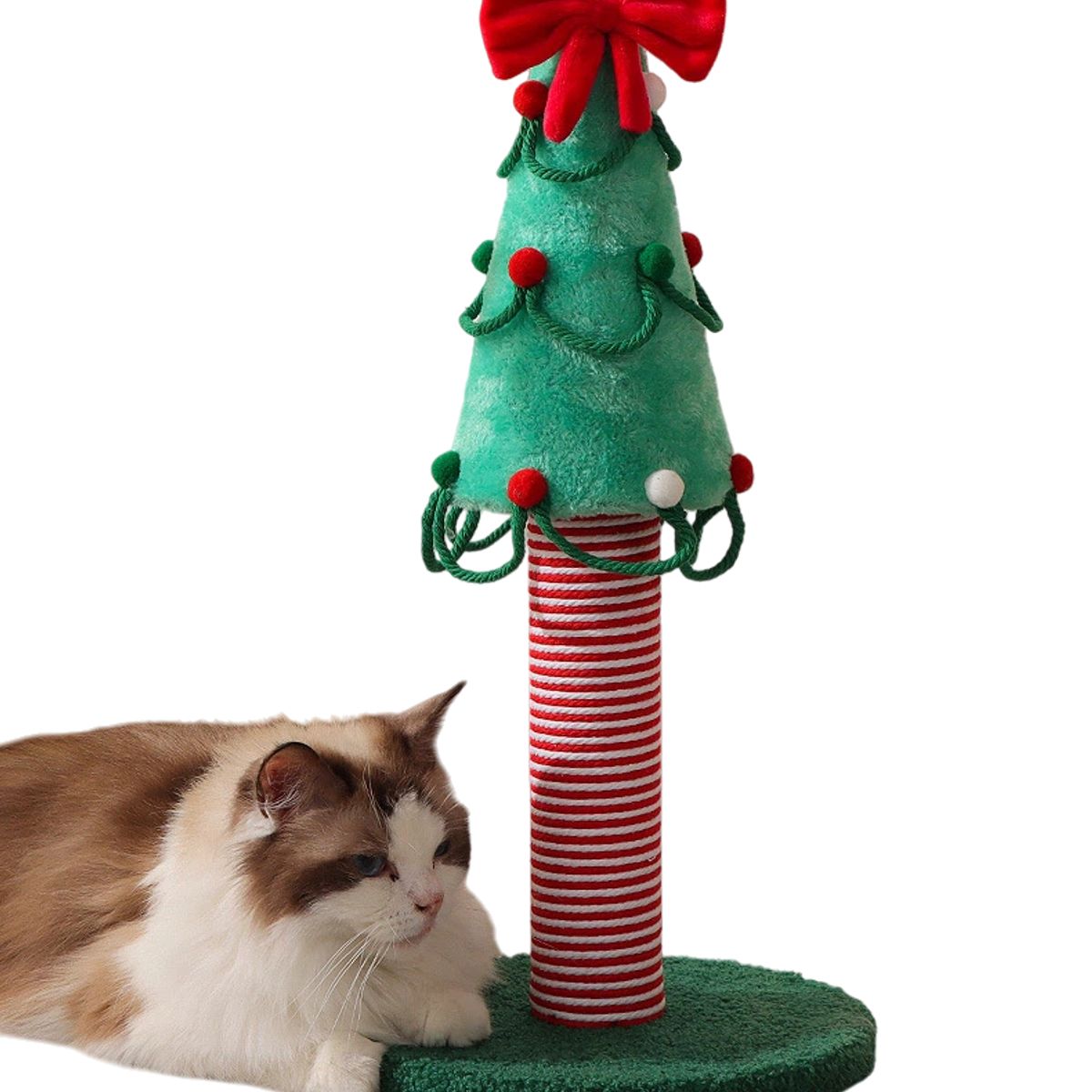 ANENG - Torre De Escalada Para Gatos Árbol De Navidad Rascador Poste