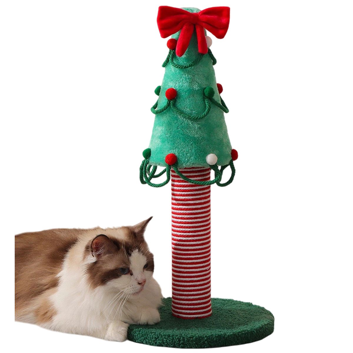 ANENG - Torre De Escalada Para Gatos Árbol De Navidad Rascador Poste