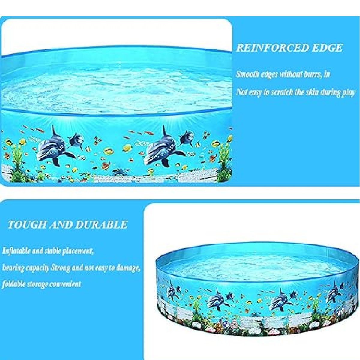 GENERICO - Plegable Piscina De 152 X 25 Cm Para Niños