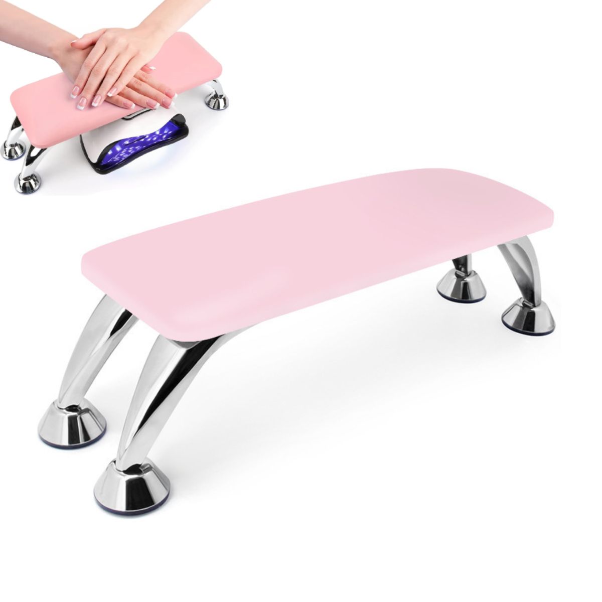 KINDA NICE - Almohada De Manos Manicura Con Soporte Desmontable